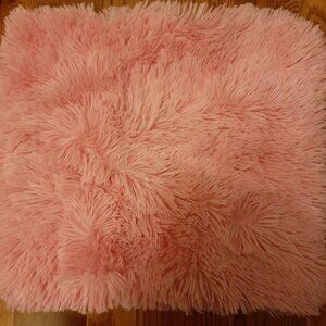 Mainstay Kids Fluffy Pink Pillow cover